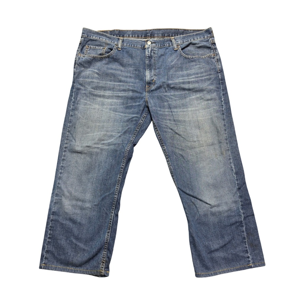 Jeans Mens 42x34 Blue Levis 559 Relaxed Straight Fit Denim Cotton Mid Wash
